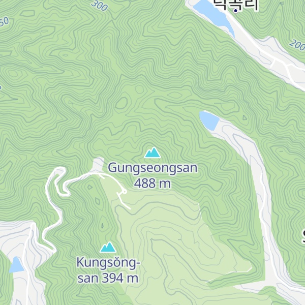 Map of Gungseongsan