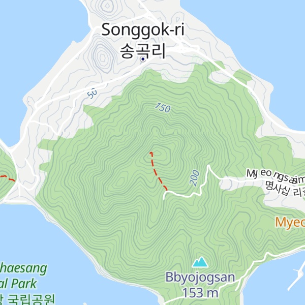 Map of Sangsan