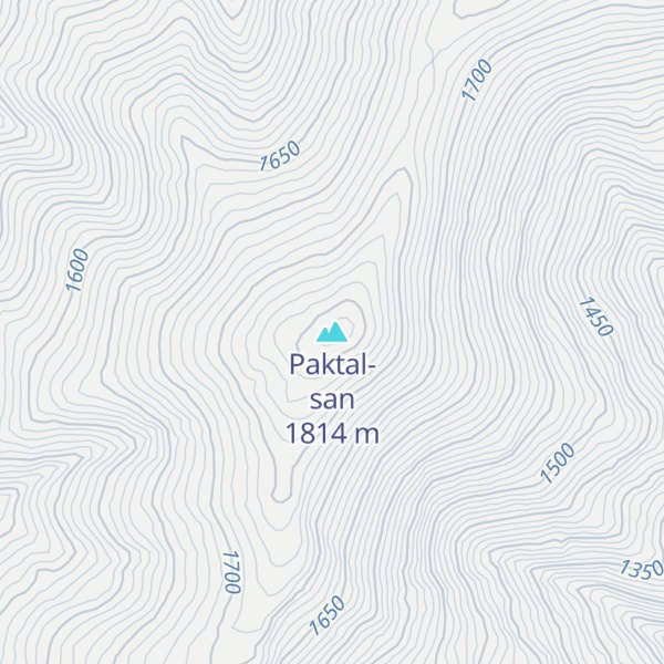 Map of Paktal-san