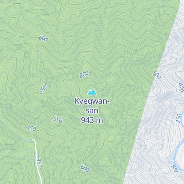 Map of Kyegwan-san