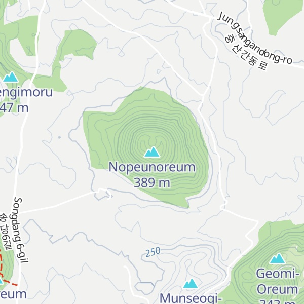 Map of Nopeunoreum
