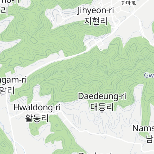 Map of Eoseongsan