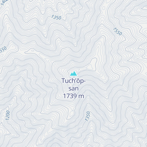 Map of Tuch’ŏp-san