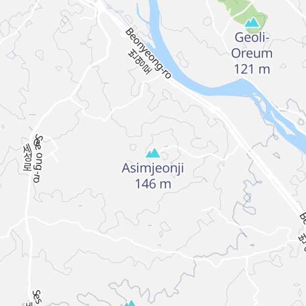 Map of Asimjeonji