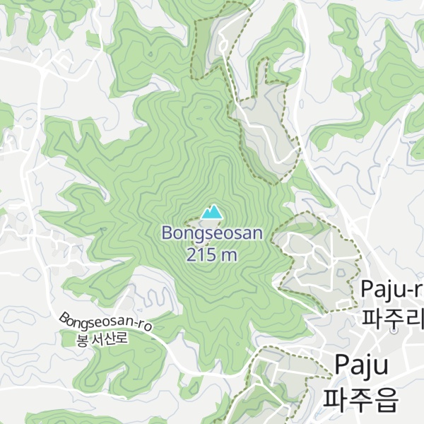 Map of Bongseosan