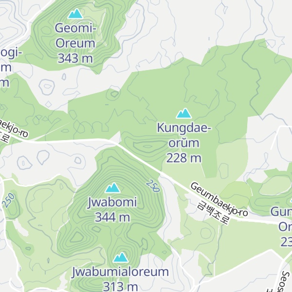 Map of Wollangji