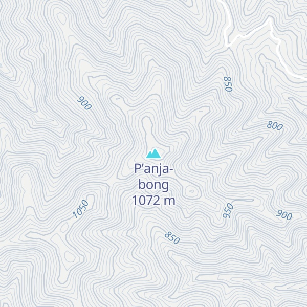 Map of P’anja-bong