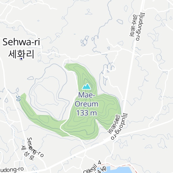 Map of Mae-Oreum