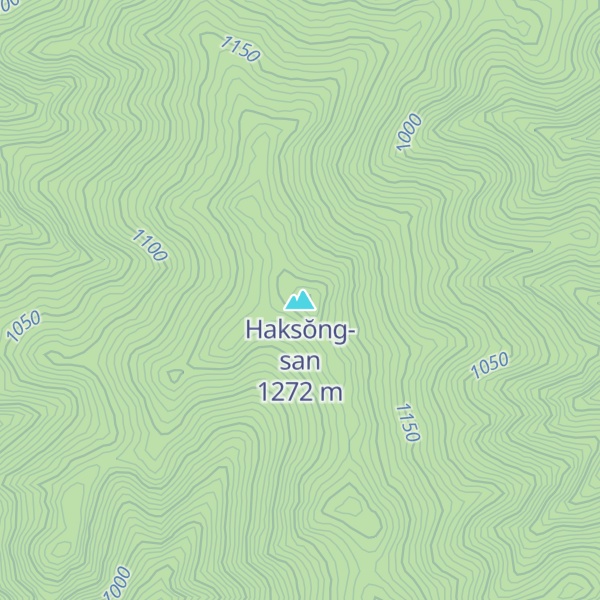 Map of Haksŏng-san