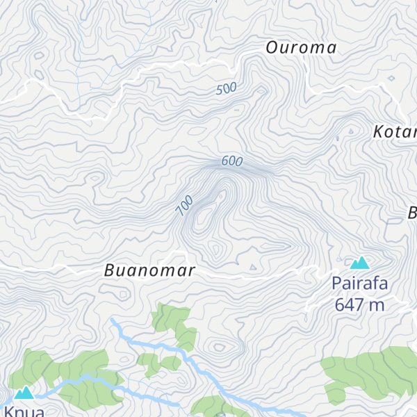 Map of Gunung Hafahafa