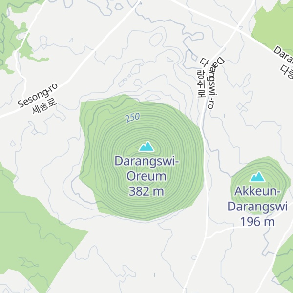Map of Darangswi-Oreum