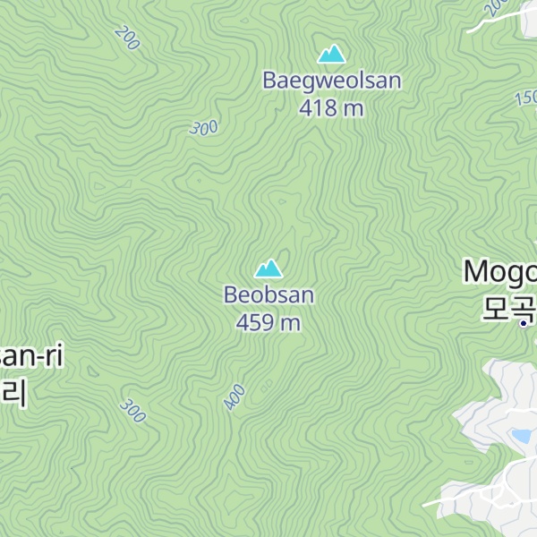 Map of Beobsan