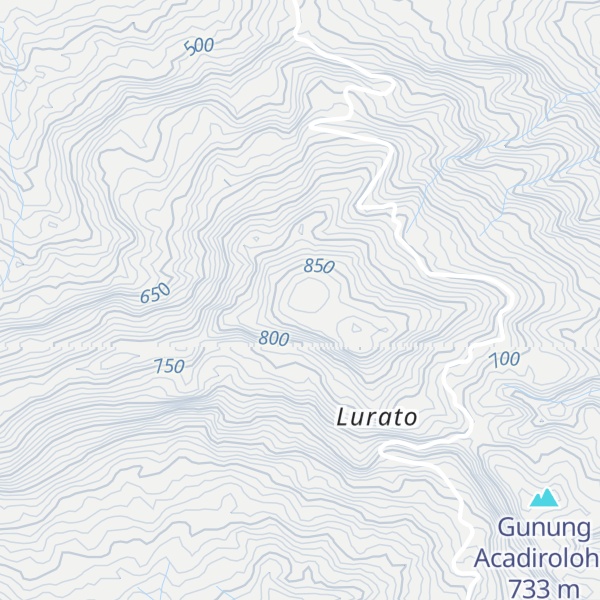 Map of Gunung Naunili