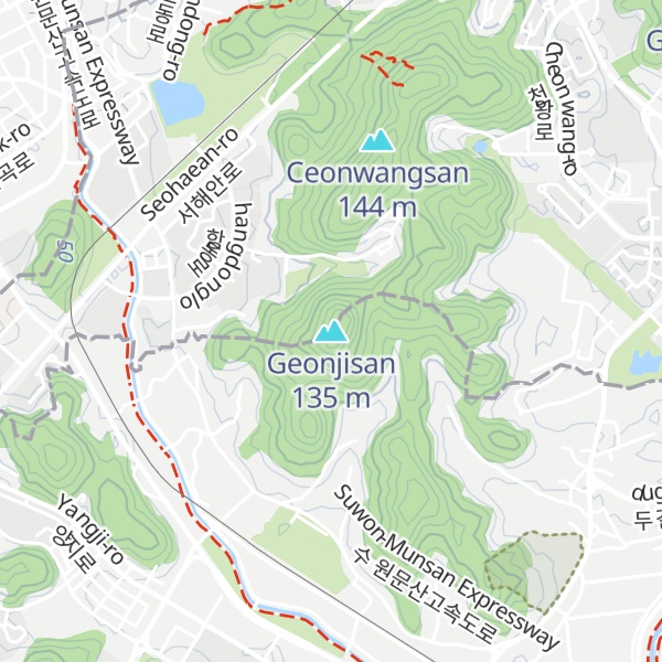 Map of Geonjisan