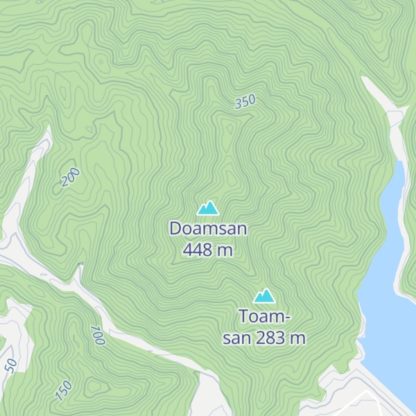 Map of Doamsan