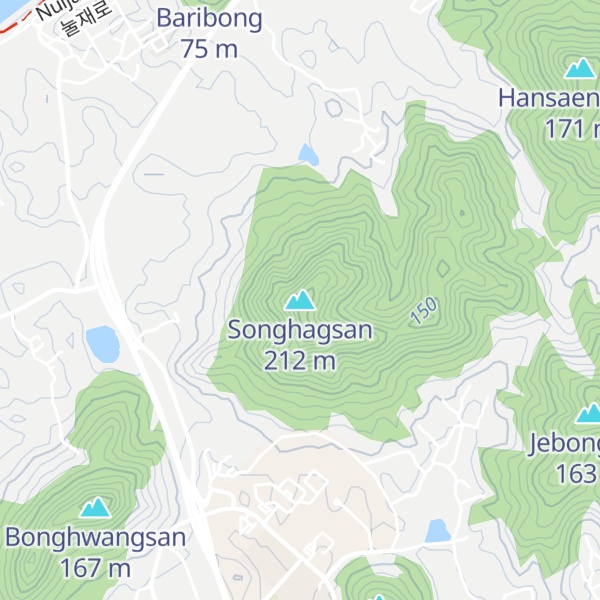 Map of Songhagsan