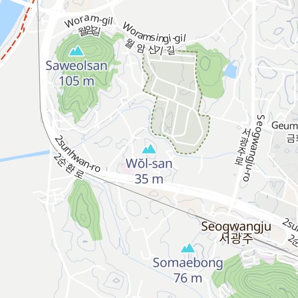Map of Wŏl-san