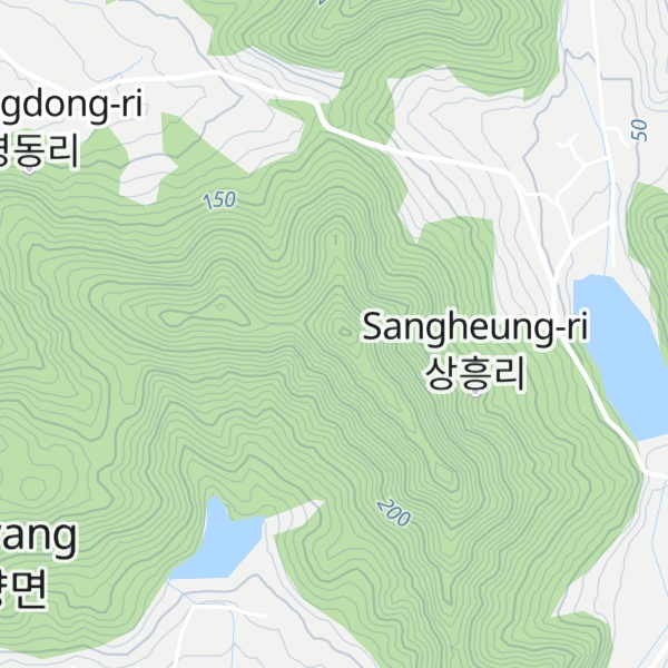 Map of Bongdaesan