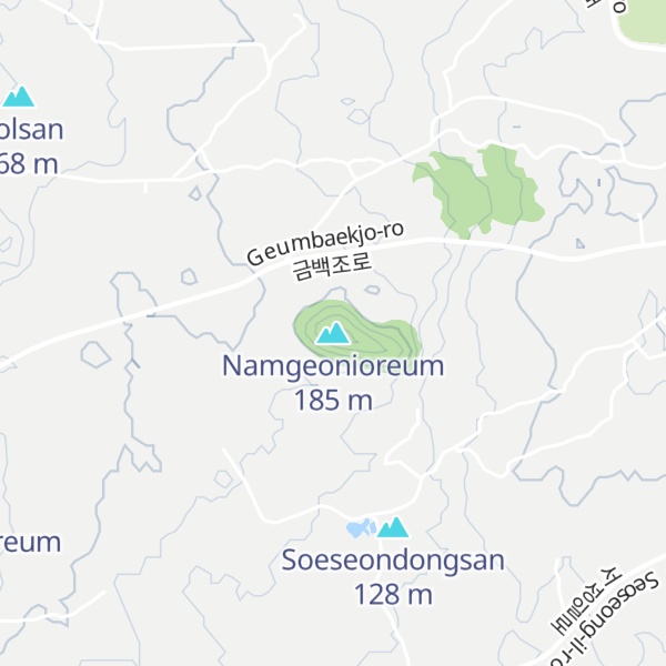 Map of Namgeonioreum
