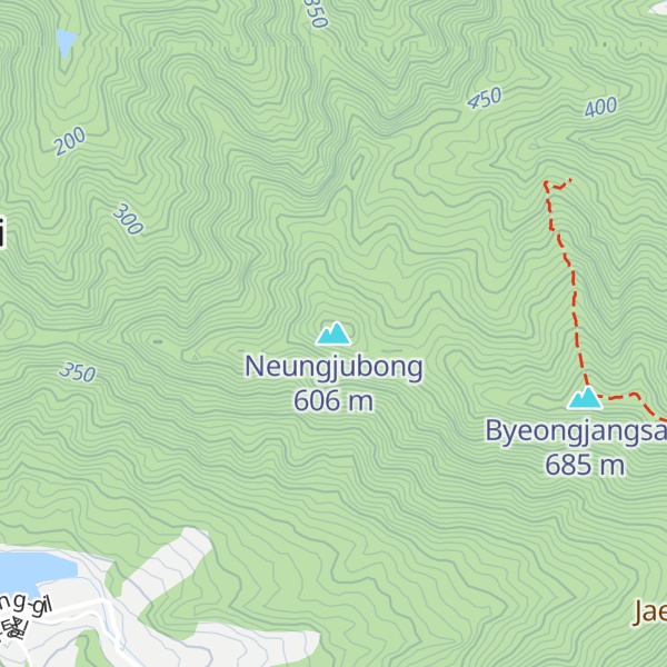 Map of Neungjubong