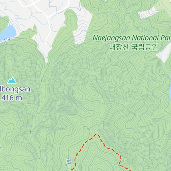 Map of Samseongsan