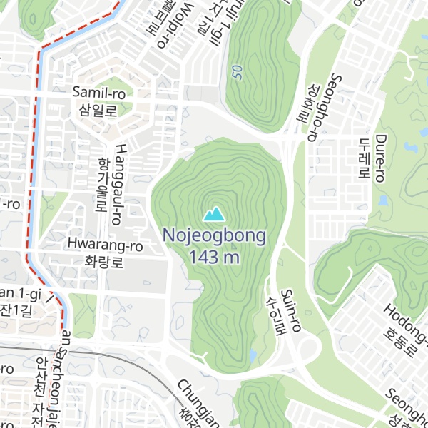 Map of Nojeogbong