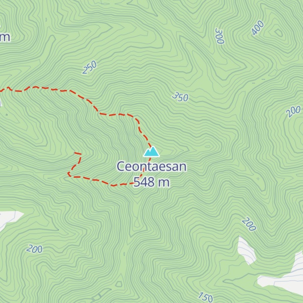 Map of Ceontaesan
