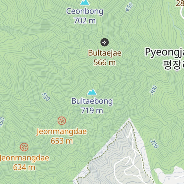Map of Bultaebong