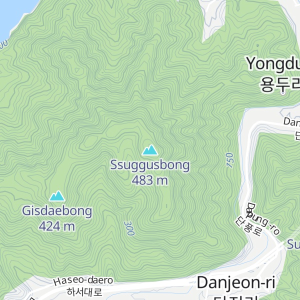 Map of Ssuggusbong