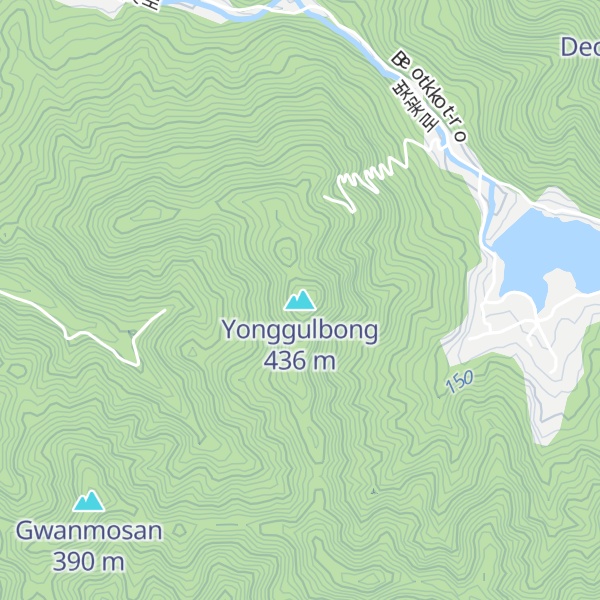 Map of Yonggulbong