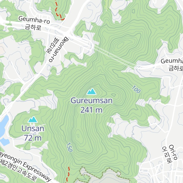 Map of Gureumsan