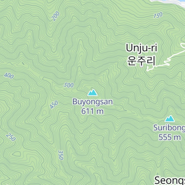 Map of Buyongsan