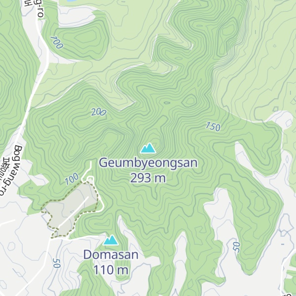 Map of Geumbyeongsan