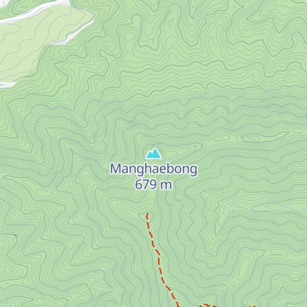 Map of Manghaebong