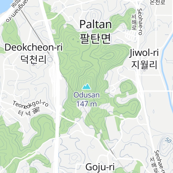 Map of Odusan