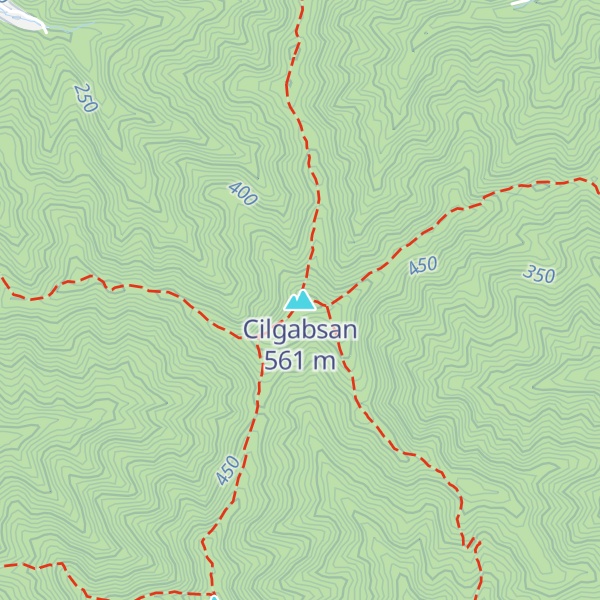 Map of Cilgabsan
