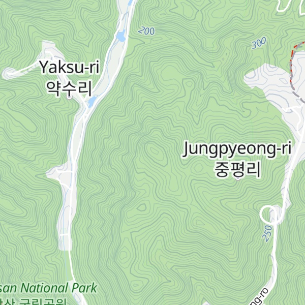 Map of Ognyeobong