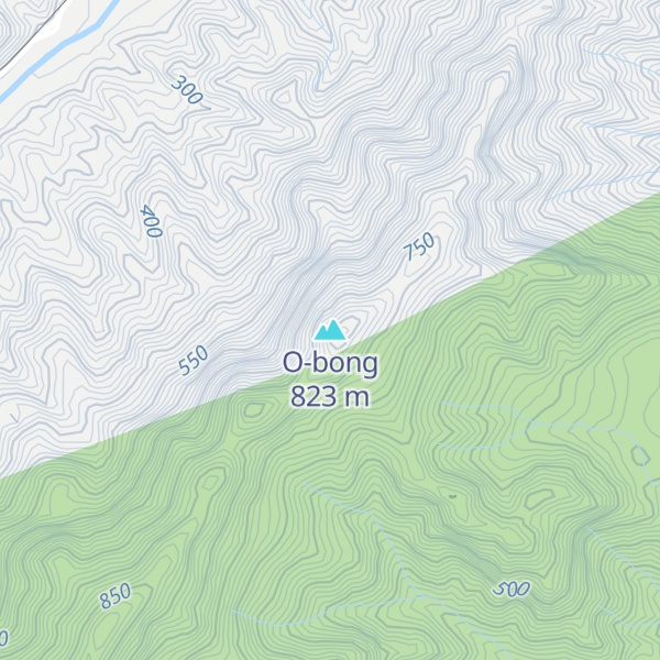 Map of O-bong