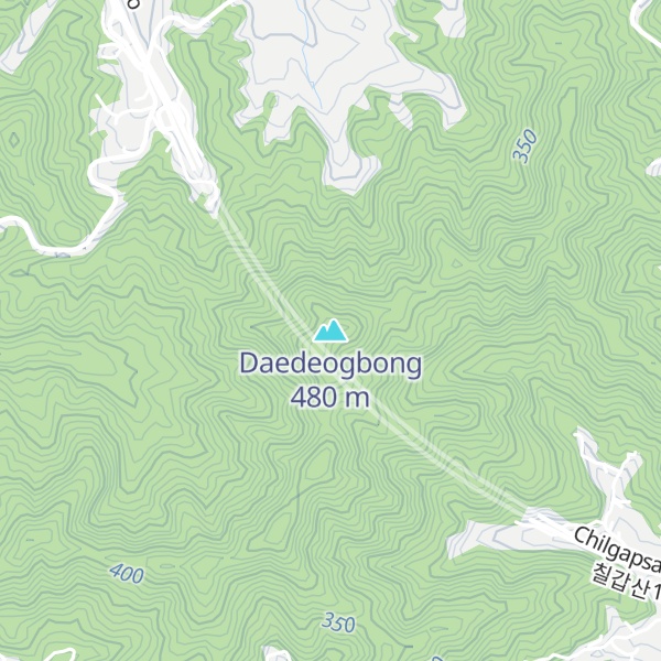 Map of Daedeogbong