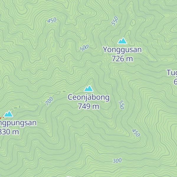 Map of Ceonjabong