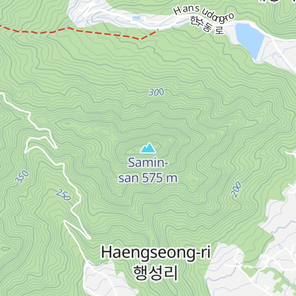 Map of Samin-san