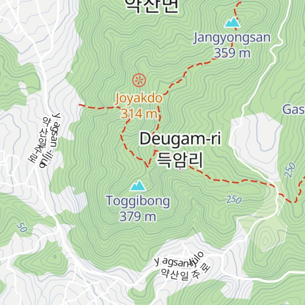 Map of Sammunsan