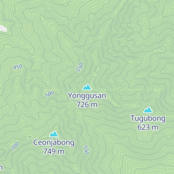 Map of Yonggusan
