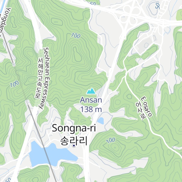 Map of Ansan