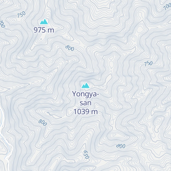 Map of Yongya-san