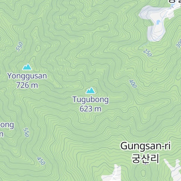 Map of Tugubong