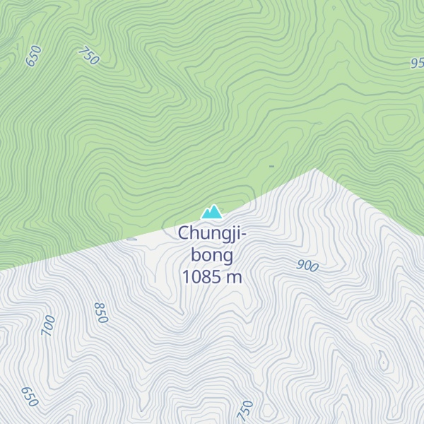Map of Chungji-bong