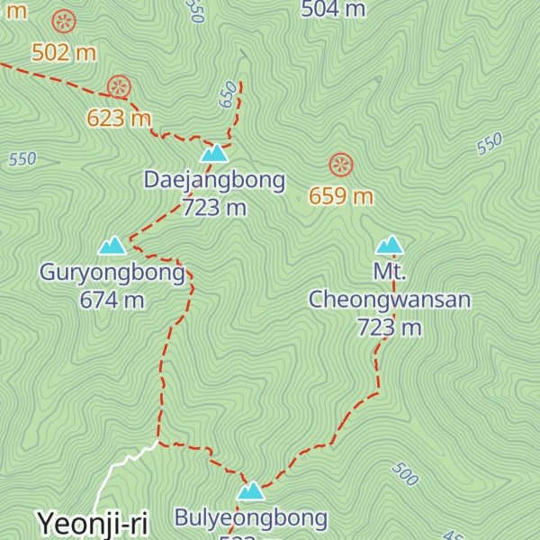 Map of Dalgbong