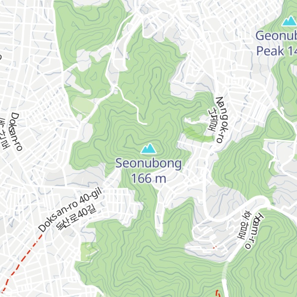 Map of Seonubong