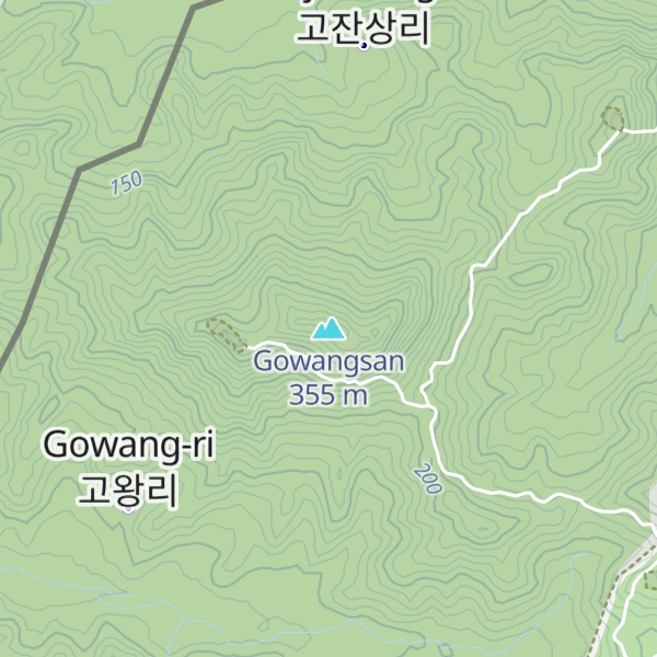 Map of Gowangsan